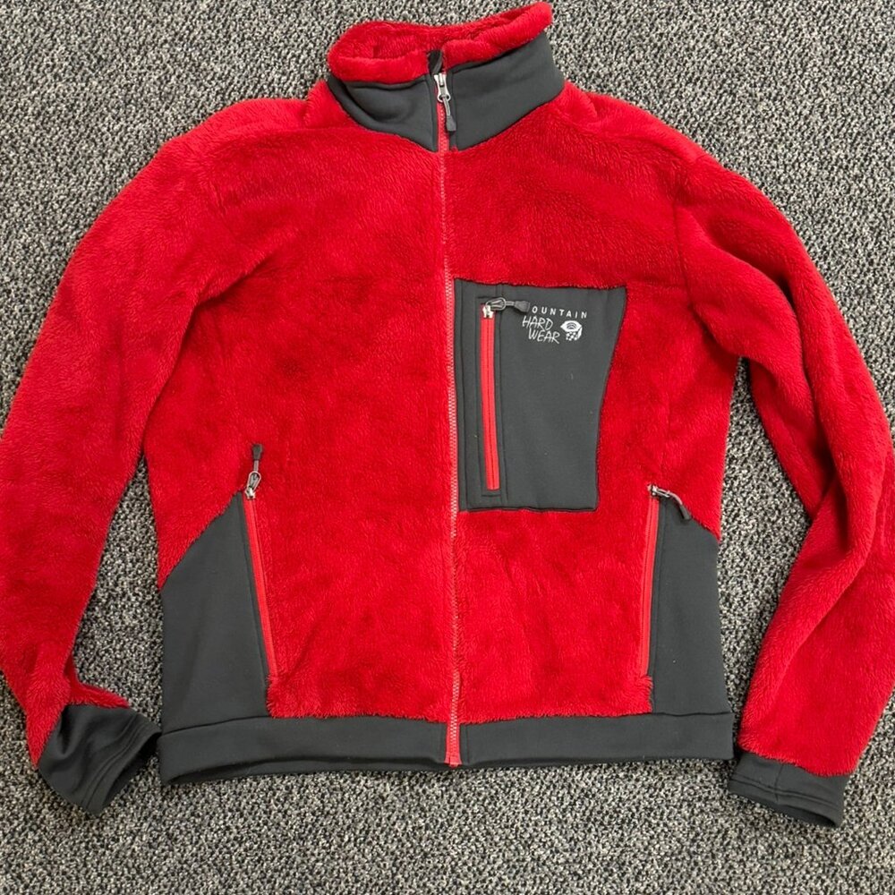 Mountain Hardwear Monkey Man Polartec® Thermal Pro® Fleece Jacket Red  men's M